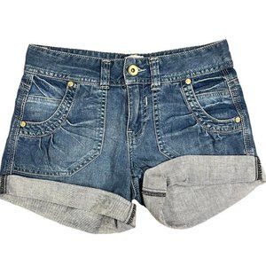 Womens Blue and Navy Shorts